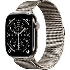 Apple Watch Series 11 Natural Titanium Case 46MM GPS + Cellular with Natural Milanese Loop